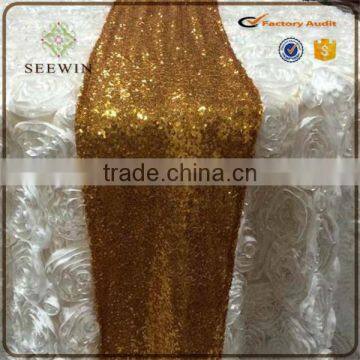 Colourful Round Sequin Elegant Wedding 100% Polyester Sequin Table Overlay photo-6