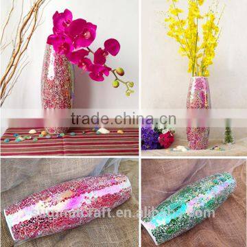 Home Goods Large Mosaic Floor Vases photo-5