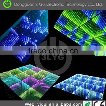 3d Infinity Mirror Led Dance Floor for Club/ Wedding/bar photo-3