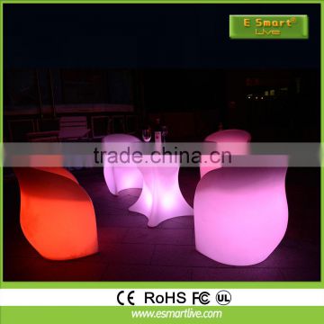 Glowing LED Bar Table/ Light up Cocktail Table/Illuminated Led Bar Tables