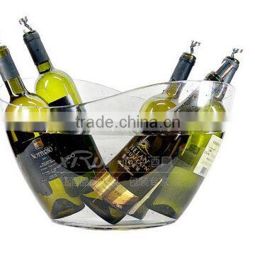 Clear Plastic Ice Bucket For Wine Cooler photo-5