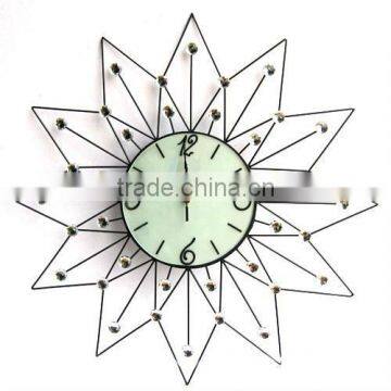 2013 round metal wall art clock/art wall clcok