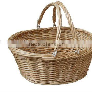 Cheap Handle Basket Wicker Fruit Basket Type Gift Basket photo-4