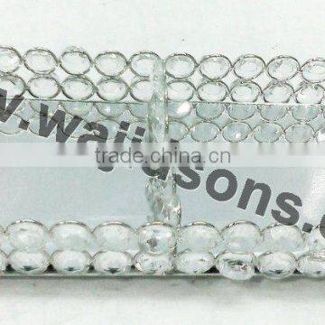 2015 new product fancy crystal tray