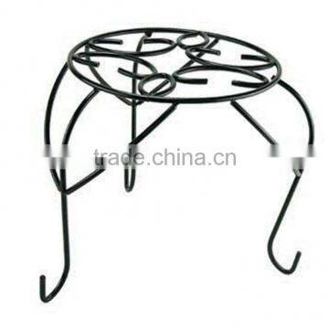 home removable metal flower shelf Plant Trolley wheel flower shelf