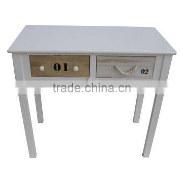 Heze console tables with 2 drawers