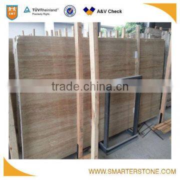 Imported romano travertine slabs/tiles with hole filled