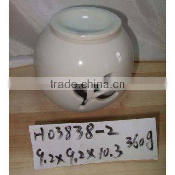 Factory Direct Ceramic Tea Light Oil Burner With Aromatherapy Function photo-2