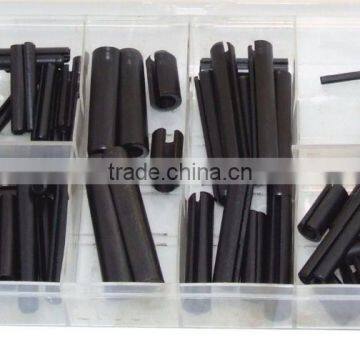 120PCS Roll Pin.Roll Pin Assortment Spring Split Pins Storage Case T0076 photo-2