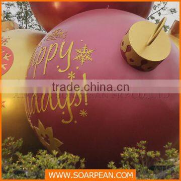 Commercial Display Large Frp Balloons Christmas Decoration photo-4