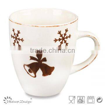 manufacturer Cheap custom ceramic christmas mug