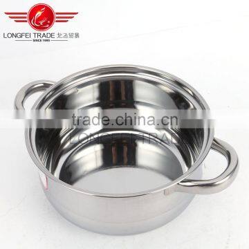 Hot Selling 4PCS Stainless Steel Stock Pot Set Cooking Pot Cookware Set photo-5