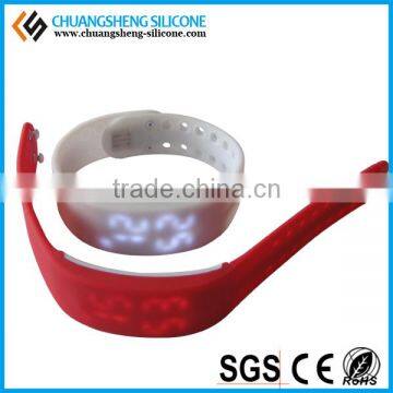 Outdoor Sports Accessory Silicone Bracelet Pedometer, Sleep Monitor photo-3