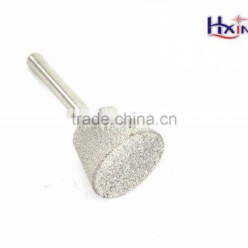 Vacuum brazed diamond carving burrs for filing stones,glass,ceramics