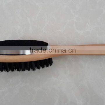 Antistatic Double Side Wooden Cloth Brush photo-4