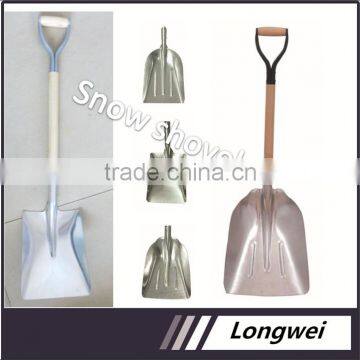 Aluminum material portable heated snow shovel of good quality