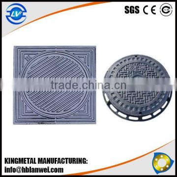 High quality en124 ductile iron manhole cover China manufacturer