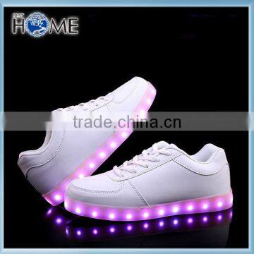 Fashion unisex Led light up shoes whit sport shoes glow sneakers running led shoes