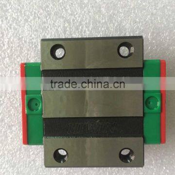 Hiwin EGW15CA EGH20CA EGH25CA low profile ball type linear guideway slider block for CO2 laser machine