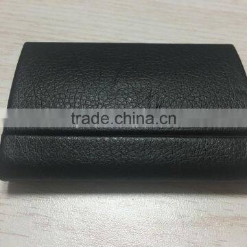 Double Side PU Leather&Metal Business Card Holder /name Card Holder photo-2