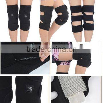 CE Approved Rechargeable Battery Heated Knee Pad Wrap