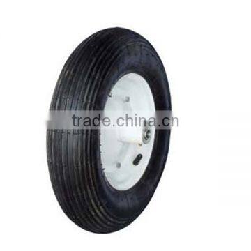 4.00-8 Inch Solid Lowest Price Garden Rubber Wheel for Wheelbarrow photo-3