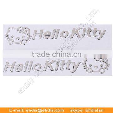 Animated Car Sticker Decals Adhesive Car Decal Aluminum Badge photo-3