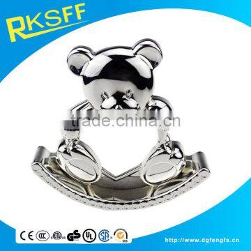 Premium Quality Zinc Alloy Die Casting Chromium Plating Cute Animal-shape Photo Frame photo-6