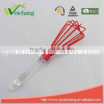 WCW062 New design funny shape Egg whisk Silicone Wire Whisk, Egg Frother, Milk & Egg Beater Blender hot sales