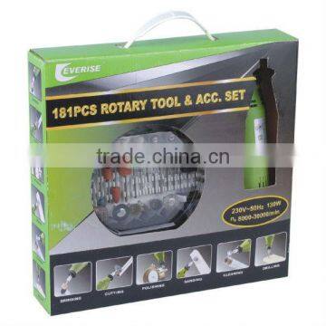 181pcs Electric Rotary Mini Grinder Tool Kit photo-3