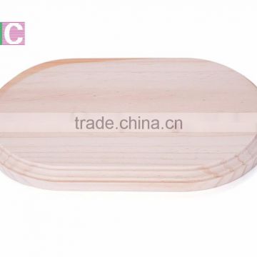 2016 Handcraft Unfinished Oval Wooden Serving Plate