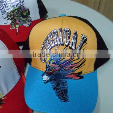 2015 fashion custom design baseball cap/ led cap