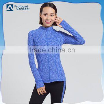 yoga outfit women fitness spandex yoga jacket factory