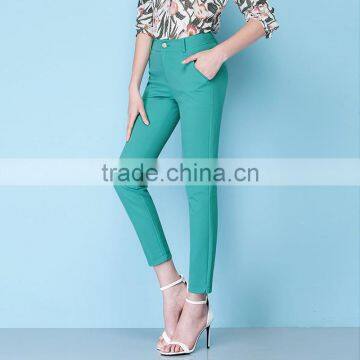 Summer 2017 New Thin Nine Point Pants, Women Casual Small Feet Pencil Trousers, Sample Can be Customized photo-6
