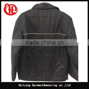 Stock Factory Coats Man Plus Size 5XL Jacket Wholesale Mens Poly PVC Jackets