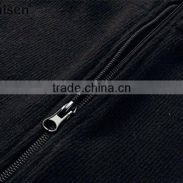 Children Garment Windproof Black Zipper-up With Hoodies Polar Fleece Children's Coats photo-4