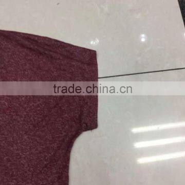 Women Batwing-sleeved Cotton T-shirt China Stock Clothing photo-3