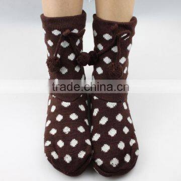 lady fashion idoor slipper socks