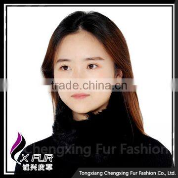 CX-E-10E New Product Rabbit Fur Neck Wear Headband Bandanas photo-5
