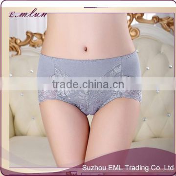 Mid-waist fashion high-end sexy cotton women lingerie underwear new design