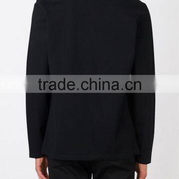 Man Long Sleeve Contrasting Pima Cotton Polo Shirt photo-4