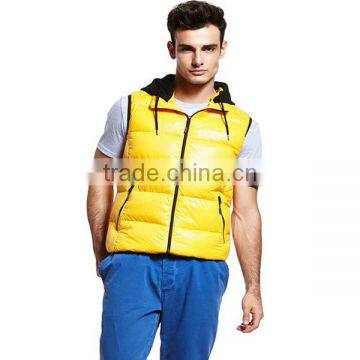 2015 New Fashion Customized Outdoor Men's Down Vest,Winter Vest photo-2