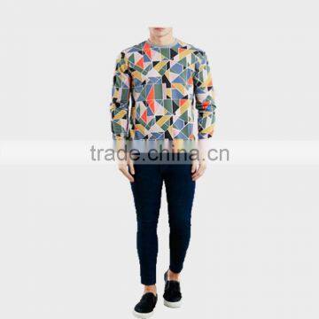 100% Cotton Geometry Men's Sweater photo-3