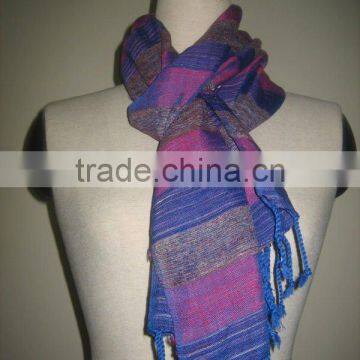 Raw Silk Scarf