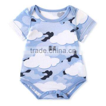 2017 summer new design for kids camo printed clothes from china baby clothes romper newborn