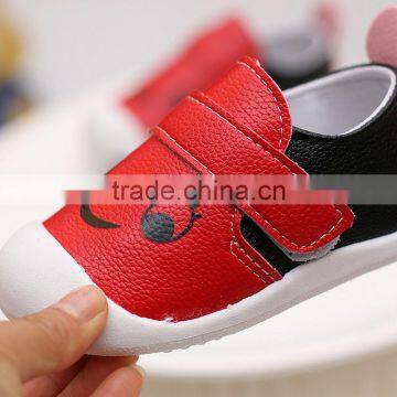 S60226B 2017 Cartoon Soft Bottom Comfortable Baby Shoes Baby Walk Learing Shoes photo-2