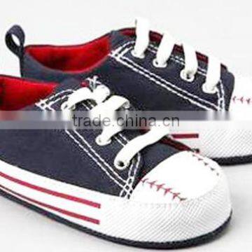 Comfortable Wholesales Baby Denim Canvas Shoes photo-3
