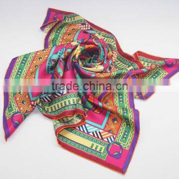 Top Quality Best Design Cheap Price China Made Hot Sale Silk Scarf photo-2