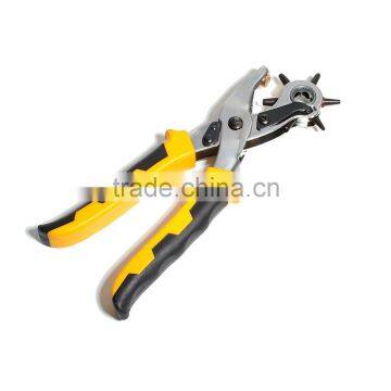 Wholesale Hand Pliers Kit Orange Heavy Duty Leather Belt Hanging Hole Punch photo-3