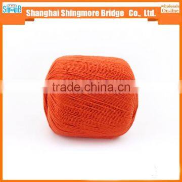 China Supplier From Knitted Cotton Yarn Factory Cheap Wholesale Cotton Yarn With Silk for Yarns Knitting photo-2